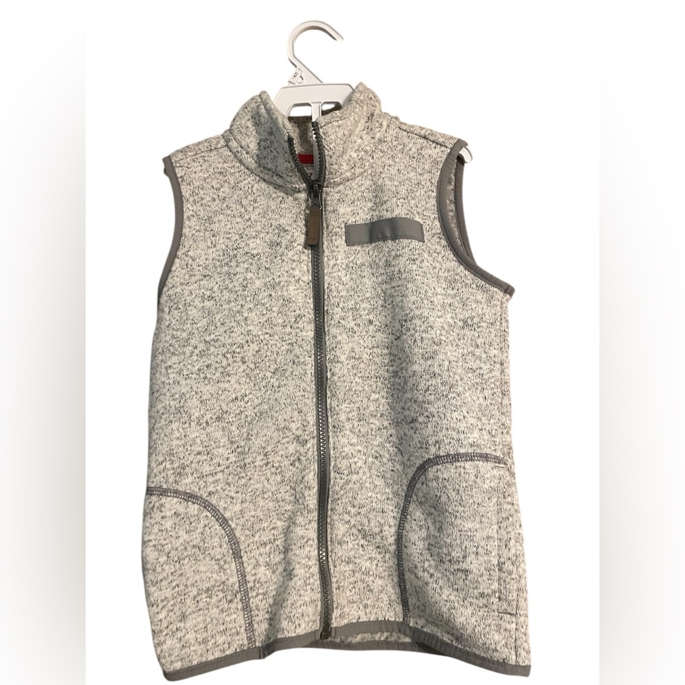 Fleece gray Carter’s vest. Size 7